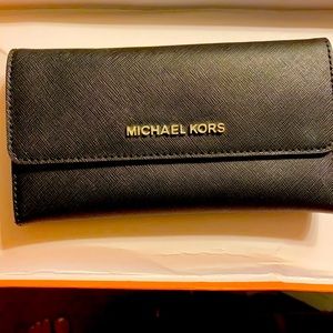 Michael Kors Leather Wallet Women's